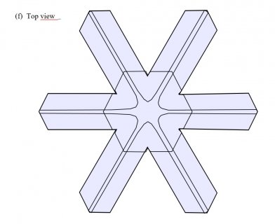 How some snow crystals hide their droplet origin